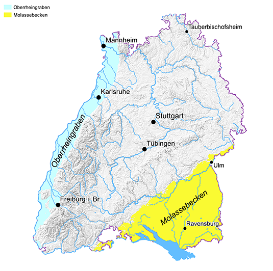Tiefe Geothermie in Baden-Württemberg