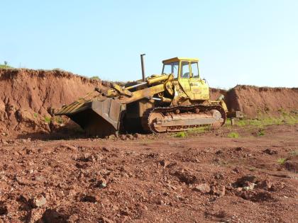 Abbau im Steinbruch Steinen-Schlächtenhaus. Abbau im Steinbruch Steinen-Schlächtenhaus.