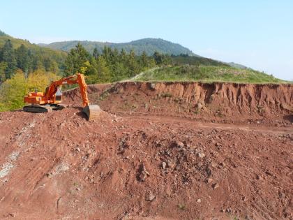 Tongrube Steinen-Schlächtenhaus. Tongrube Steinen-Schlächtenhaus.