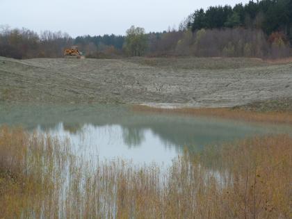 Rekultivierung einer Tongrube. Rekultivierung einer Tongrube.