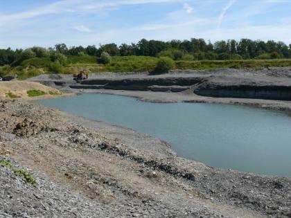 Abbau des Fleins als Naturwerkstein. Abbau des Fleins als Naturwerkstein.